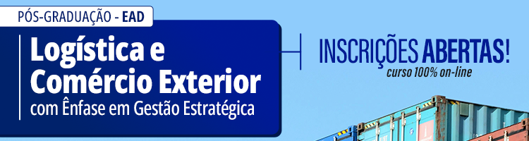 Banner Especialização em Logística